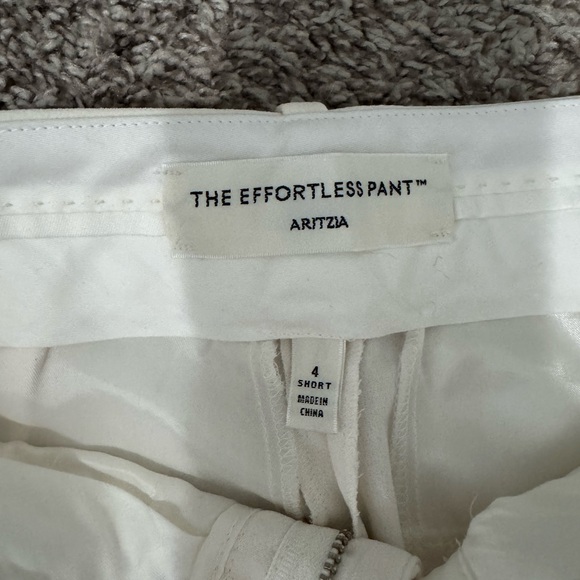 ARITZIA EFFORTLESS PANT LIGHT BIRCH - Picture 3 of 4